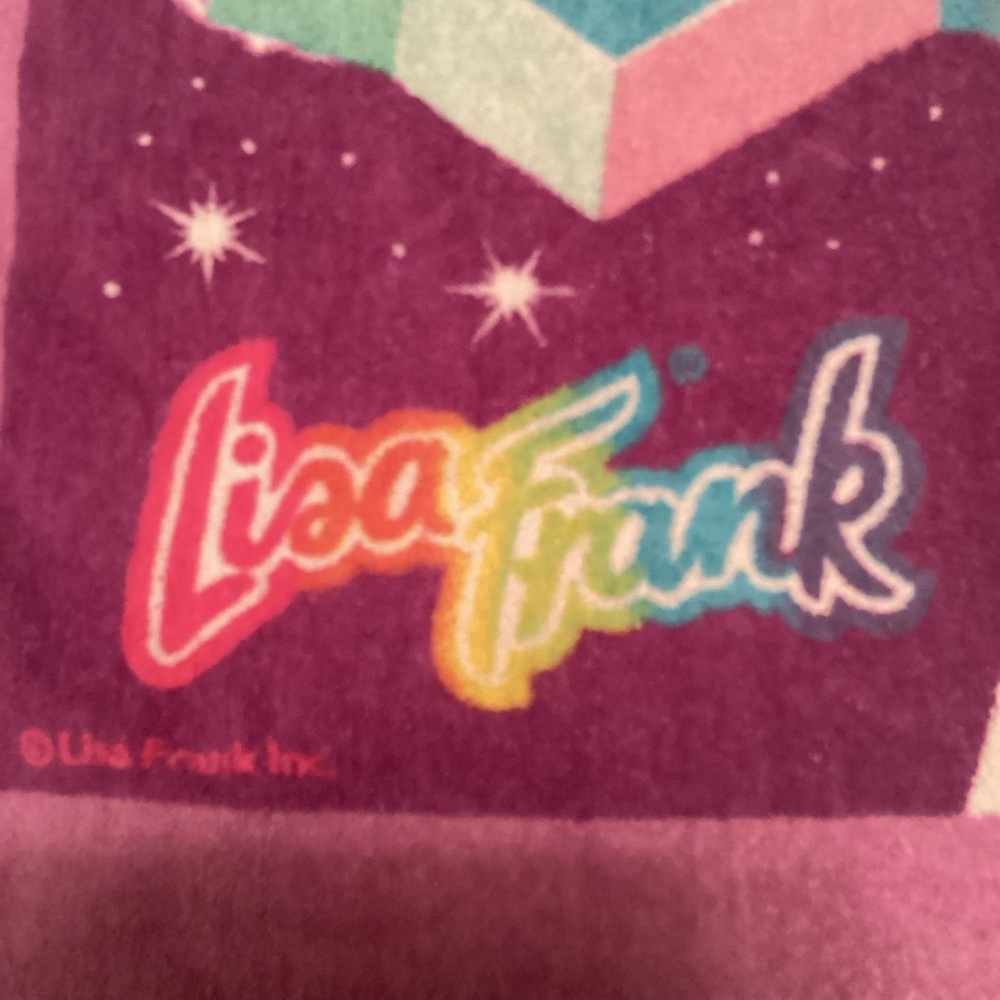 LISA FRANK 90'S BEACH TOWEL "POLAR BEAR AND PUFFINS” - Picture 2 of 4